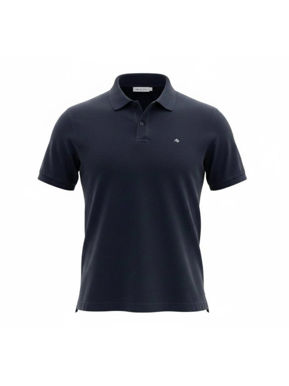 Rag & Bone Polo Shirt Mens Large Grey Collated Cotton Short Sleeves Logo Golf